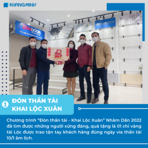 Chương trình "Đón thần tài - khai Lộc Xuân” Nhâm Dần 2022