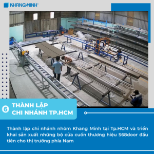 Thành lập chi nhánh nhôm Khang Minh tại Tp. HCM