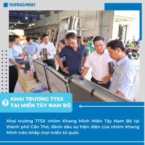 Khai trương TTSX nhôm Khang Minh Miền Tây Nam Bộ