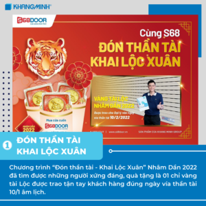 Chương trình "Đón thần tài - khai Lộc Xuân” Nhâm Dần 2022