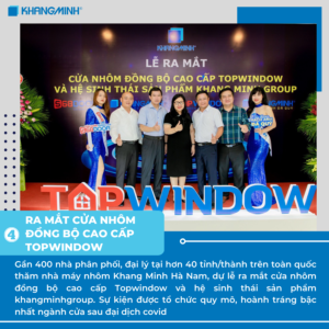 Ra mắt nhôm đồng bộ cao cấp Topwindow