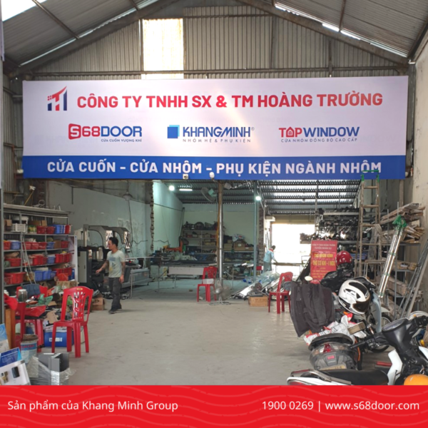 Chào Mừng Các Nhà Phân Phối Nhôm Hệ Khang Minh, Đại Lý Cửa Cuốn S68 Mới Hợp Tác Với Khang Minh