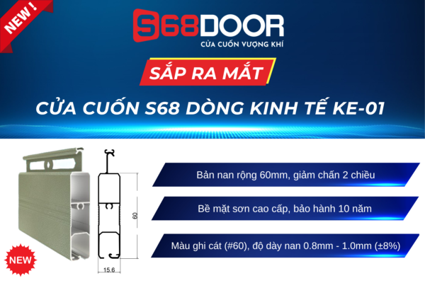 S68Door Liên Tục Ra Mắt Sản Phẩm Mới Năm 2023