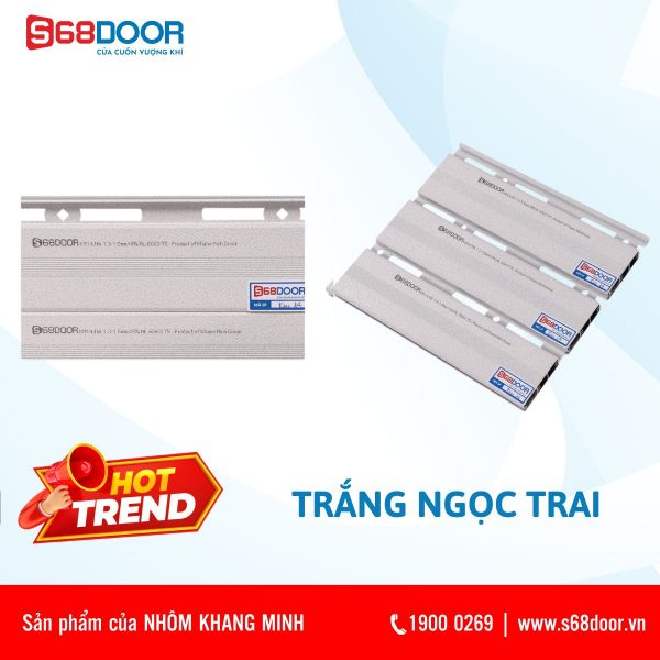 Cửa Cuốn S68 Màu Trắng Ngọc Trai Tiếp Tục Tạo Nên “Cơn Sốt” Tại Vũng Tàu