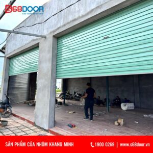 Hình Ảnh Thi Công Lắp Đặt Cửa Cuốn S68 Tại Các Công Trình Thực Tế