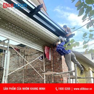 Hình Ảnh Thi Công Lắp Đặt Cửa Cuốn S68 Tại Các Công Trình Thực Tế