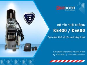 Sức Hút Từ Bộ Tời Phổ Thông KE400/ KE600 - Lựa Chọn Kinh Tế Cho Mọi Công Trình